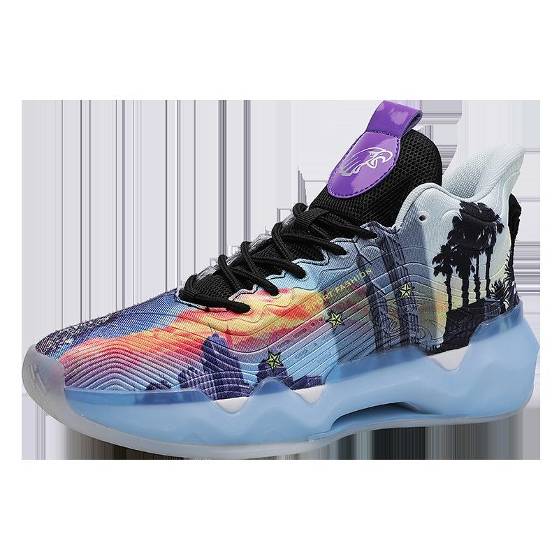 

New KT7 basketball shoes summer kt Thompson sneakers professional students non-slip wear-resistant combat boots actual basketball shoes 45