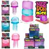 Cute Glitter Jellyfish Decompression Toy Soft Jelly Squeeze Squishy Toy Anti-Stress Fidget Sensory Toy Stress Relief Vent Toy