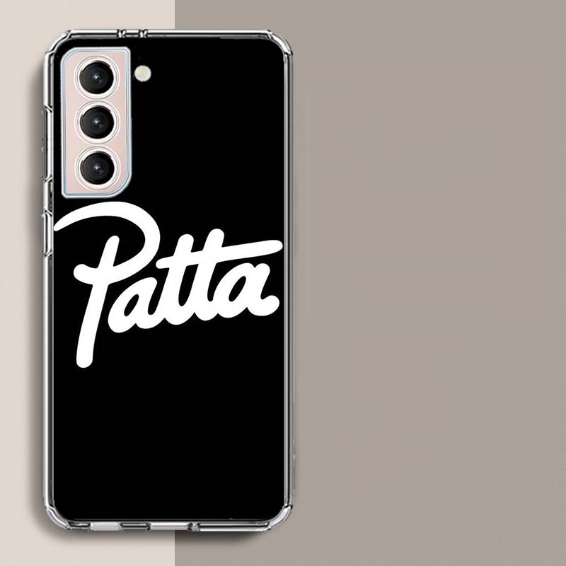 

Fashion P-pattaS Phone Case For Samsung Galaxy S25 Edge S24 S23 FE S21 S20 S10 Plus S22 S26 Ultra Cover Clear Cases TPU Capa She Samsung S10 PLUS
