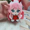 Anime DARLING In The FRANXX Zero Two Cosplay Keychain Cute Plush Cotton Doll Backpack Pendant Keyring Accessories