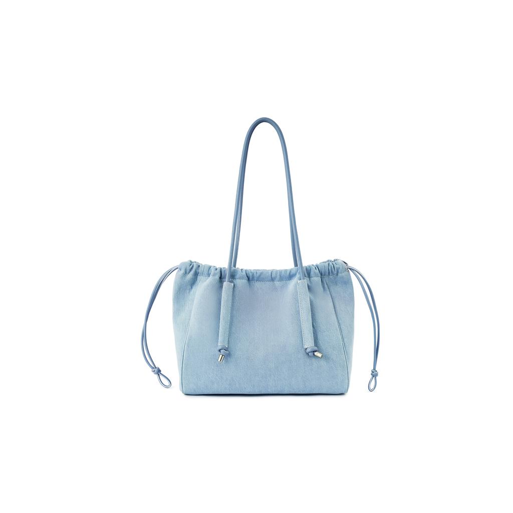New Lee Fabric, PU Crossbody Bag, Shoulder Bag, Handbag Large Women's Light Blue LE250015L-502