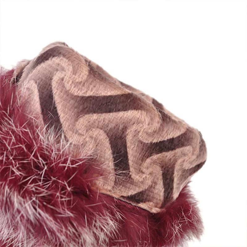 2025 Winter Womens Snow Boots Warm Fur Mid Calf High Boots  Lace-up Female Shoes Female Cute Padded Boots Zapatos De Mujer 33