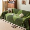Thick Striped Sofa Cover Modern Simple Sofa Protector Throw Blanket