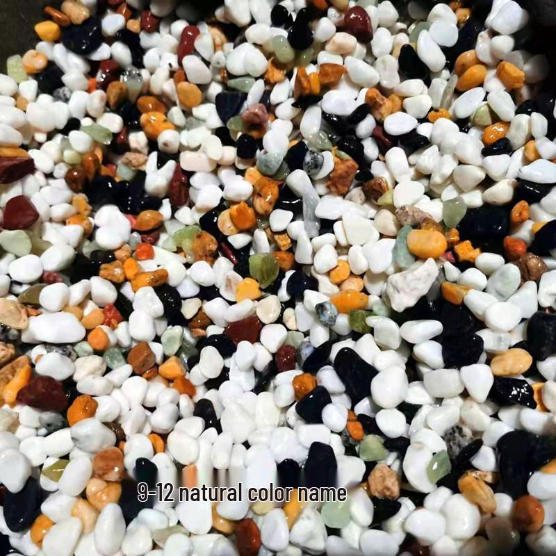 Многоцветный натуральный гравий для аквариума, гидропоники, суккулентов и декоративного слоя