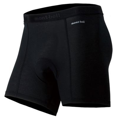 Shorts Ciclismo Tamanho Interno M Mont-bell Masculino, Preto, (1130369)