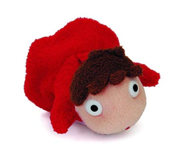Sun Arrow Studio Ghibli Ponyo en el Acantilado Ponyo Mascota Peluche Altura 11cm K4080