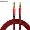 1 PC 3.5mm Male To Male Audio Cable Audio Adapter Cord Headphone Extension Cord for Phone MP3 Car Headset Speaker