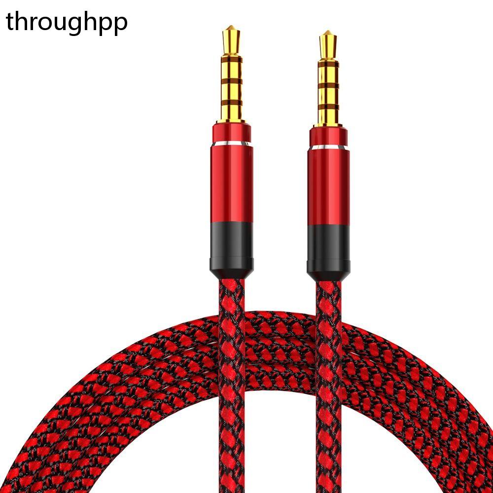 

1 PC 3.5mm Male To Male Audio Cable Audio Adapter Cord Headphone Extension Cord for Phone MP3 Car Headset Speaker brown--
