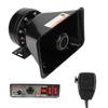 Loud Car Warning Alarm Fire Horn Kits 9 Sounds W  Megaphone Loud Speaker 130dB 200W