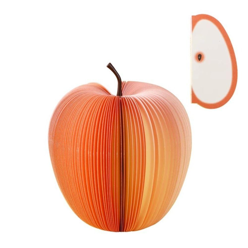 Multifunctional Non-sticky Note Paper Tearable Fruit Shape Memo Pad Stationery Paper Writing Paper School Office