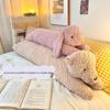 Cute Cartoon Rabbit Cylindrical Body Pillow - Plush Backrest & Sleeping Support for Women