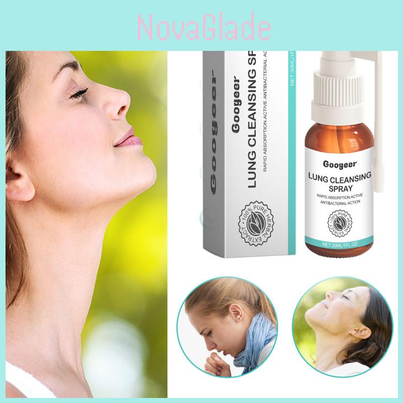 Googeer Body Cleanse Spray Soothing Relief For Dry Throat Cough And Discomfort 30ml