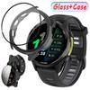 Carcasă Pentru Garmin Forerunner 970 570 965 265 165 Carcasă Protectoare Ecran Completă Venu 3/Vivoactive 5 Sticlă Călită HD + Carcasă PC