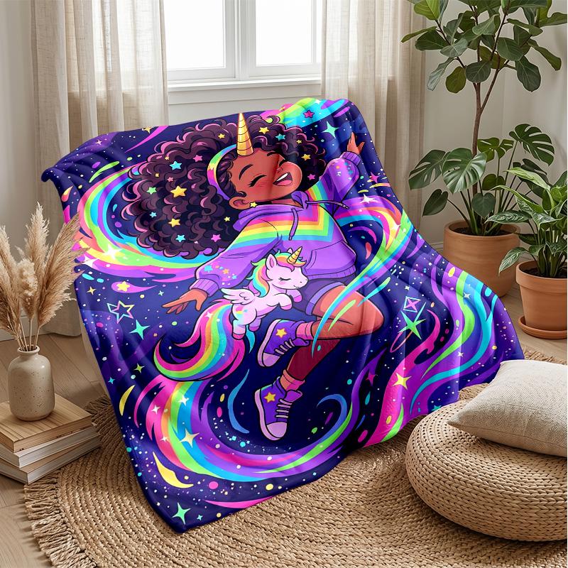 Underwater Yorkie Adventure Theme Blanket Lightweight Warm Flannel Blanket Decorative Throw Blanket for Home Decoration
