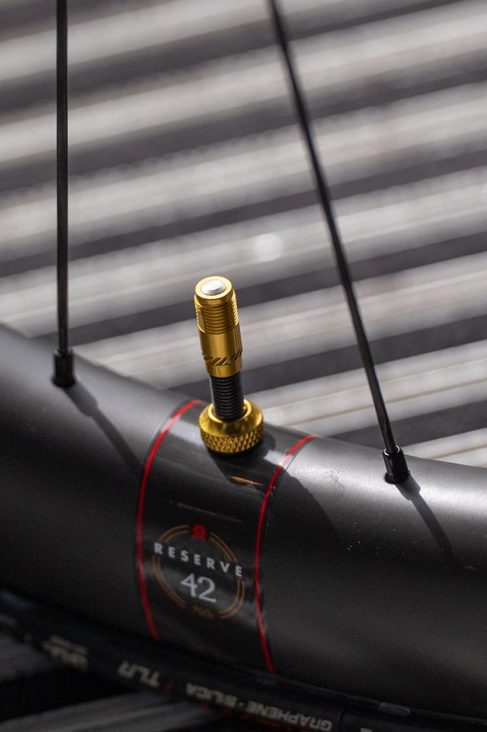 BBB Bicycle Core Cap Valve Presta Valve No Adapter Gold Cap, Compatible, Required, BTI-165