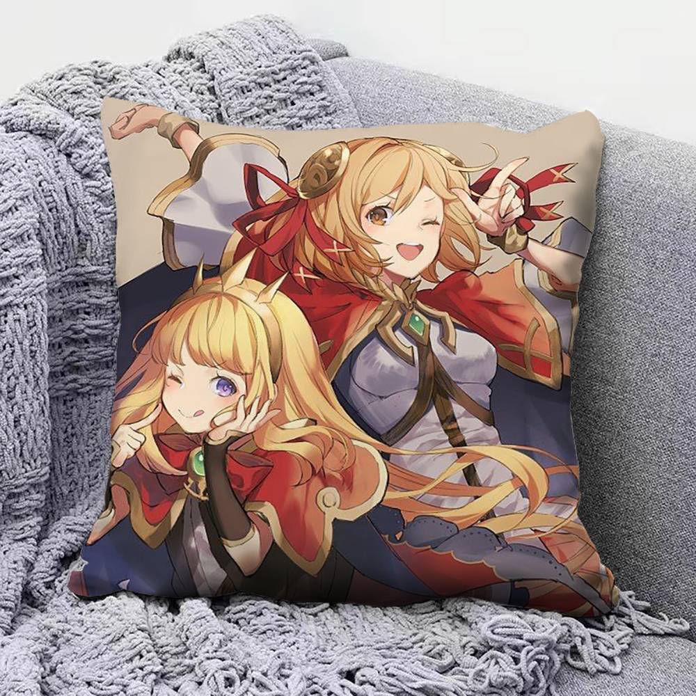 Granblue Fantasy Žaidimo Anime Pagalvės Užvalkalai Namų Sofos Pagalvės Užvalkalai ir Dekoratyviniai Individualūs