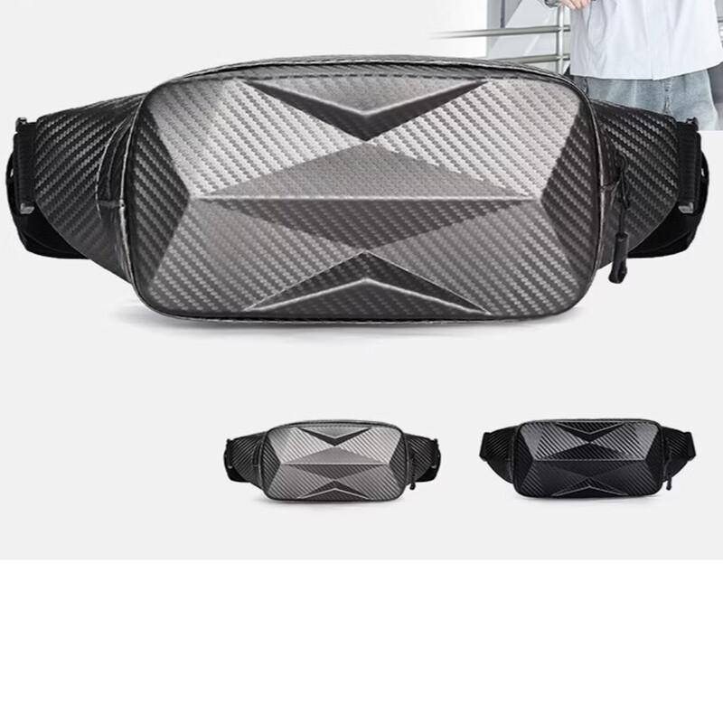 Men's Hard Shell Crossbody Chest Bag
