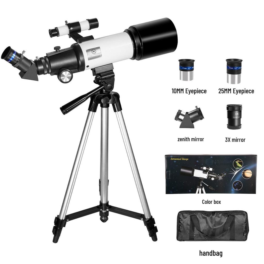 HABO F70400 HD Professional Stargazing Telescope - High Magnification Gift for Students