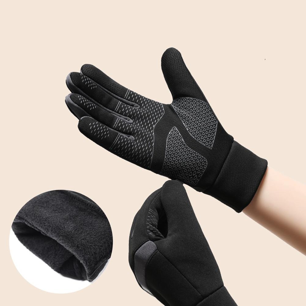 Winter Warm Gloves Water Resistance Windproof Breathable Skiing Ridding Gloves Biking Sporting Driving Motorcycle Cotton Gloves
