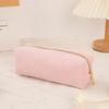 Korean-Style Corduroy Pencil Case & Makeup Bag - Newcomer Discount