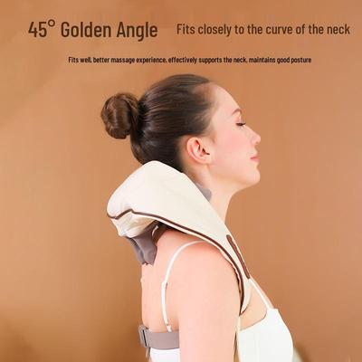 Cervical & Trapezius Muscle Massager with Heat and Kneading - Multifunctional Electric Neck & Shoulder Massager Shawl