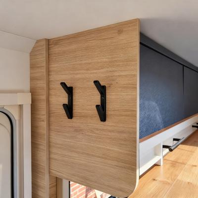 2pcs 3D Printed Hooks for Home, RV and Wardrobe | Easy Installation, Universally Applicable, Saving Space