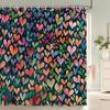Home Shower Curtains for Bathroom Waterproof Fabric Nordic Style Tropical Plant Fruit Pattern Bathroom Curtains Shower Curtain