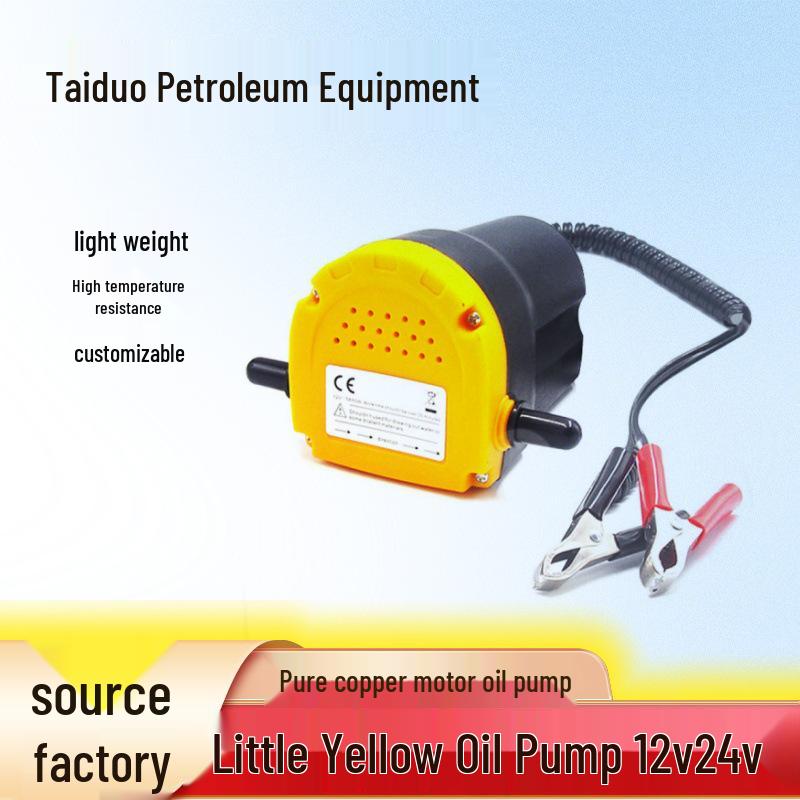 Electric Self-Priming 12V/24V Oil Change Pump - Compact & Popular