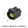 2 Pin Automotive Wire Connector Waterproof Electrical Connector  Automotive Accessories