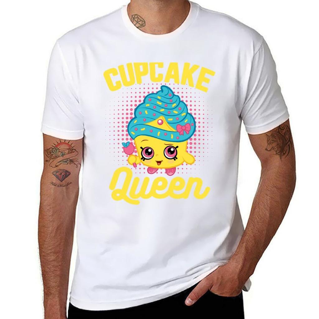 Cupcake Queen Tshirt T Shirt Custom Print Unisex T Shirt Graphic T Shirts For Unisex Cotton Tshirt
