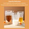 Handheld Beverage Packaging Self-Supporting Bag Disposable Frosted Liquid Juice Self Sealing  And Cold Beverage Bag