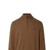 Polo Ralph Lauren Solid Color Mock Neck Fitted Long Sleeve Sweater Men sweater Brown 710876756-013
