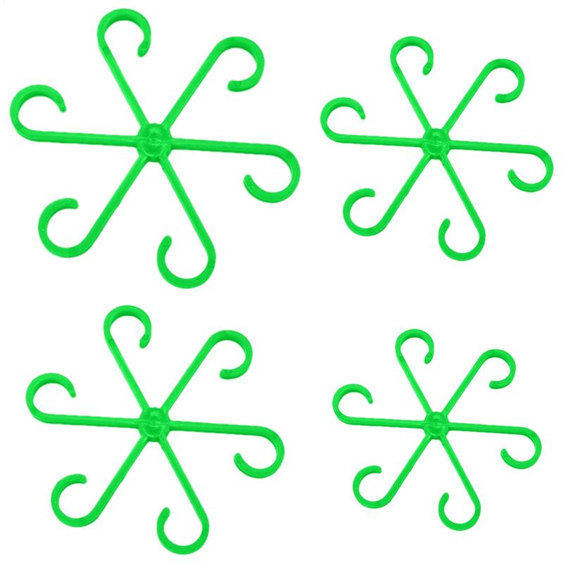 4PCS Stem Holders for Plants Climbing Houseplant Stem Supports Garden Fixing Clips for Supporting Plant Vine Alocasia Monstera