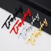 Adesivi per auto con logo trofeo in metallo 3D, emblema, distintivo per bagagliaio, decalcomanie per auto per Renault Megane 2 3 4 RS Grandtourer GT MG6 Trophy Sticker