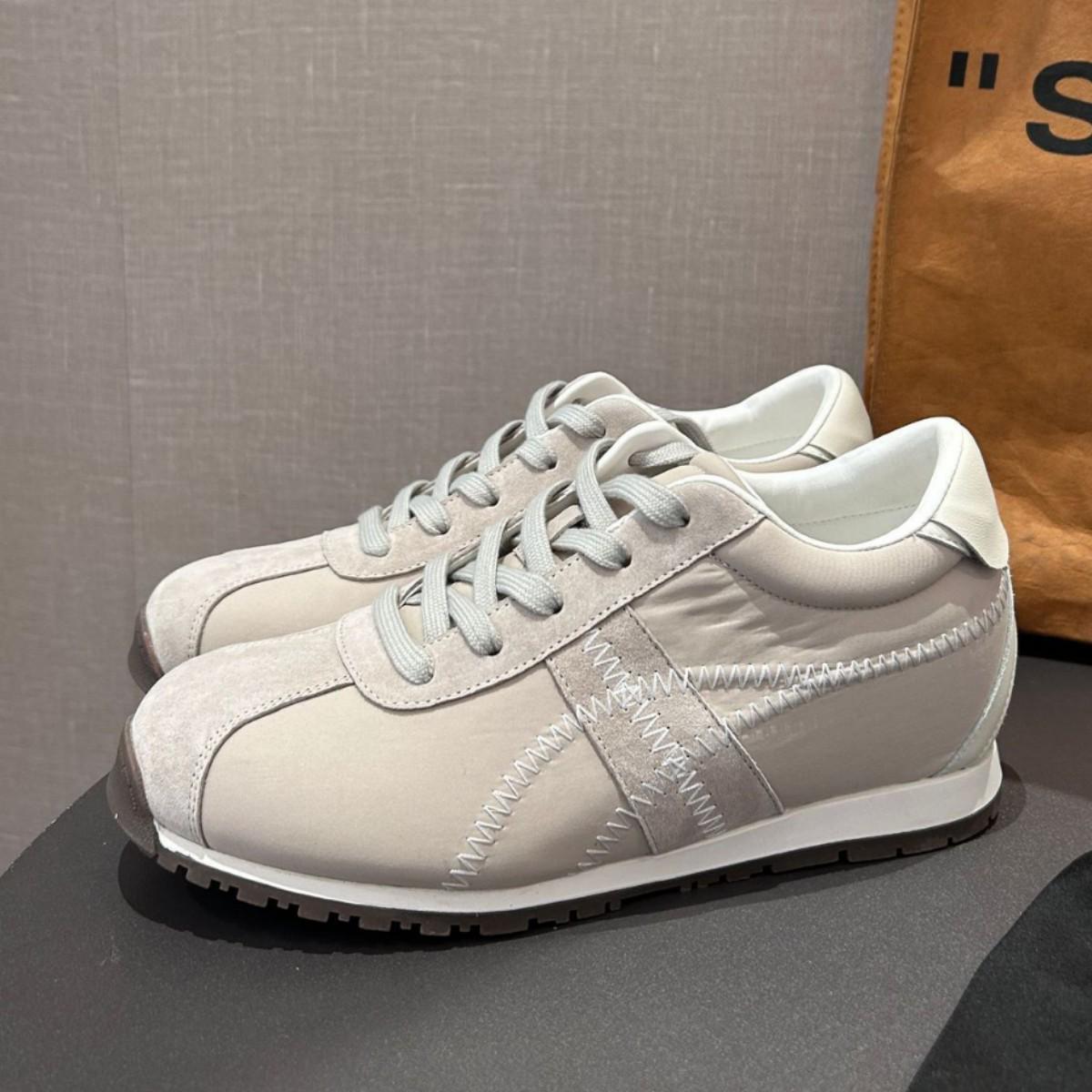 

Розовые спортивные туфли в стиле ретро, увеличивающие рост — весенняя коллекция 2025 г. 36 грязно-белый