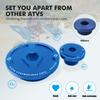 NiceCNC ATV Engine Cover Cap Plug Kit For Yamaha RAPTOR 700 700R YFM YFZ450R YFZ450X YFZ 450R 450X YZ WR 250F 250FX 450F 450FX