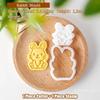 Tagliabiscotti Animali Cartoni Animati Animale della Giungla Tigre Carina Leone Gatto Cane Orso Elefante Timbro per Biscotti Strumenti di Goffratura Decorazione Torta