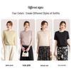 Women's Round Neck Mulberry Silk Short Sleeve T-Shirt