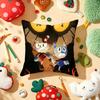 Classic Game CCuphead Cute Cushion Cover Plush Fabric Soft DoubleSided Printed Sofa Warm Winter Home Gift Pillow Cover