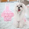 Polka Dot Pet Period Pants Absorbent Dog Suspender Panties Female Dog Underwear  Menstrual Period