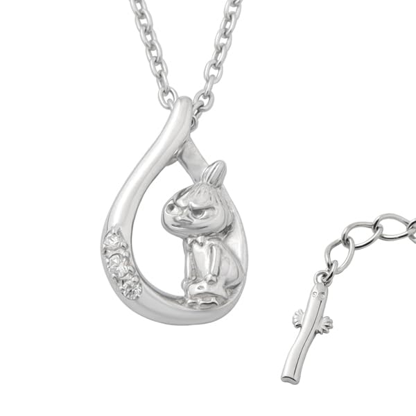 

Moomin Limited Little My Drop Necklace Silver 925 Official Character Goods Nyoronyoro Pendant [Shinjuku Ginnokura] [MOOMIN] Women s