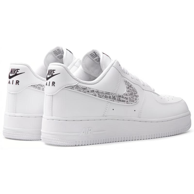 Nike Air Force 1 Low Just Do It Pack White Clear Sneakers BQ5361-100