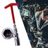 14mm/16mm/21mm Spark Plug Removal Tool Long Extended Socket Spark Plug Wrench Universal Joint Removal Tool for Auto Repair Tool