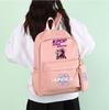 3 Stück/Set Süßer Anime K-Pop Bedruckter Rucksack mit Handtasche Federmäppchen für Teenager Schüler Junge Mädchen Schultasche Bücherrucksack Große Kapazität Reisetasche
