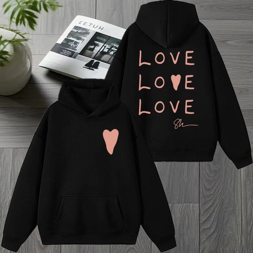 Hot Sale Singer Shawn Mendes Tour 2026 Double Sided Print Black Hoodies Men Women Fashion Y2k Pullover Unisex Fleece Sweatshirt
