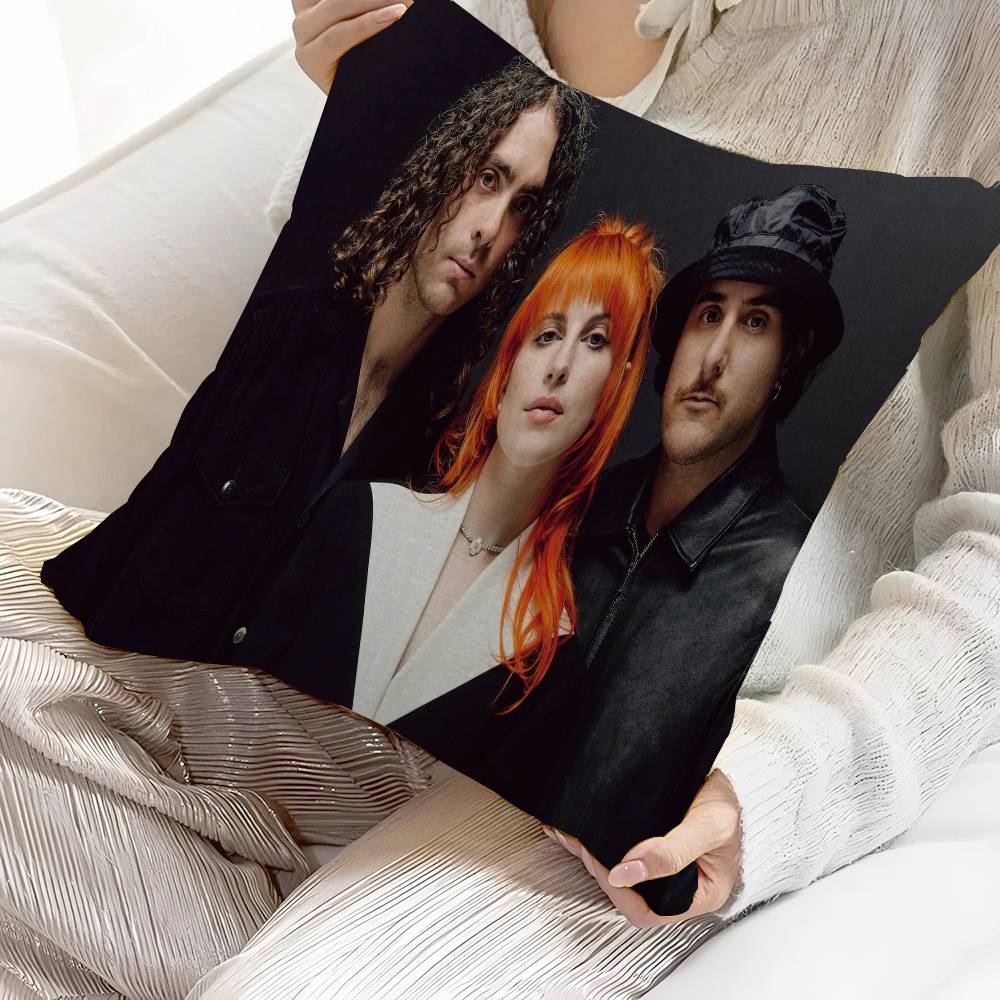 Band P-Paramore Cushion Cover Decorative Pillow Sofa Home Decor Case Pillow Cases