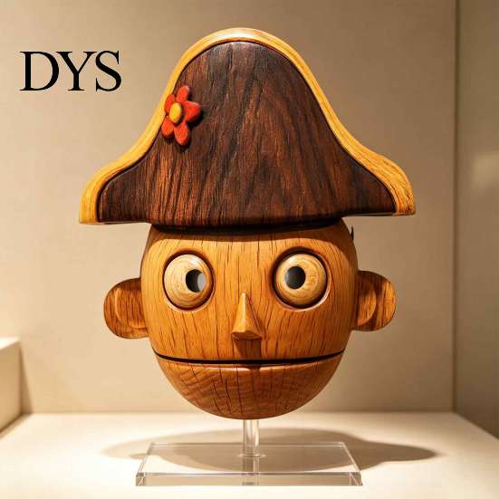 Theatrical Performance Supplies Nutcracker Head Masque, Realistic Puppet Full Face Role Play Cuushion Masque for Festivals, Halloween Costume, Cosplay
