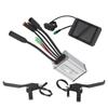 36V 48V 250W 15A Motor Controller LCD8H Panel Thumb Throttle Kit for Road Bikes Mountain Bikes