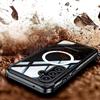 Case for Samsung Galaxy S24+ Plus, Shockproof, with Screen Protector, for MagSafe, Black