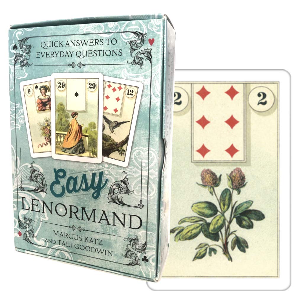 Lenormand Oracle Card Fortune Telling Lenormand Card Easy Japanese Manual Included [Easy Lenormand] [Genuine]